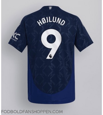 Manchester United Rasmus Hojlund #9 Udebanetrøje 2024-25 Kortærmet